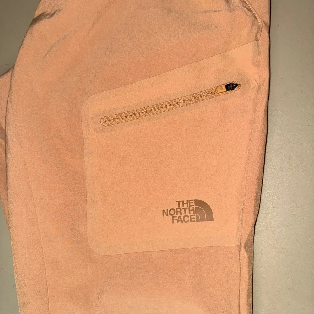 The North Face lightstride Pants Small Tan NF0A84FG Elastic Waist Jogger‎